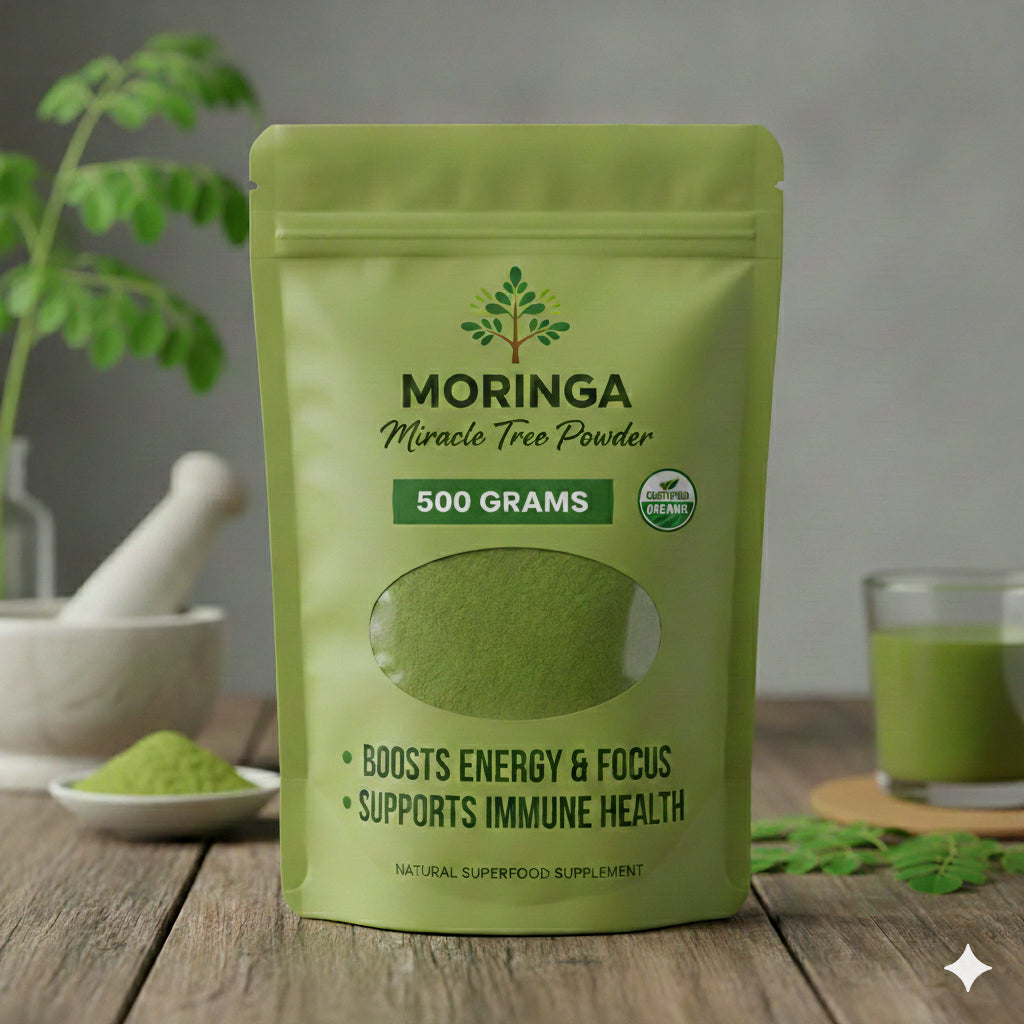Moringa Powder 500 Grams Pack